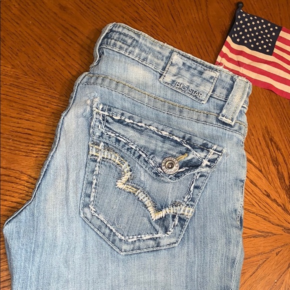 Big Star Denim - BIG⭐️STAR Casey K. LowRise Lightwash Bootcut 28XL